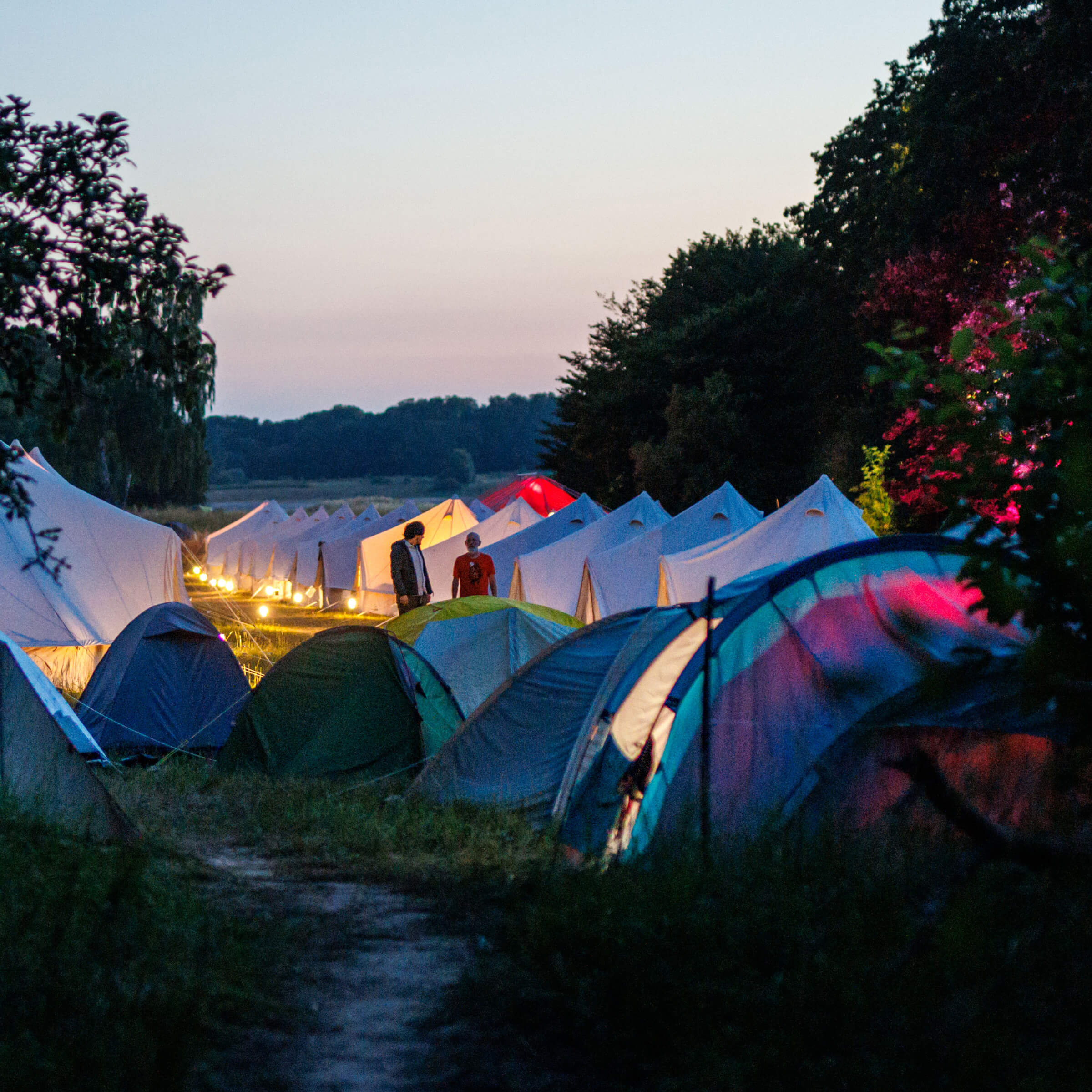 Tent magic.