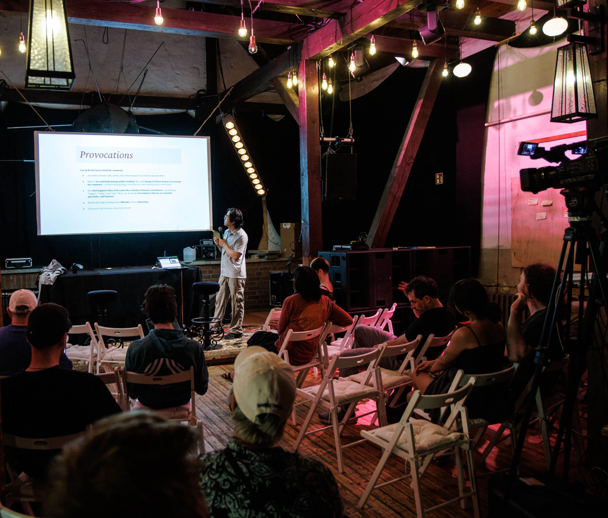 Botao "Amber" Hu poses the question "what it would mean for every future commons to have its own AI steward?"